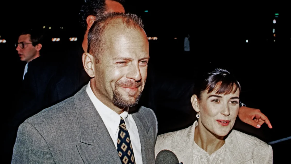 Demi Moore a Bruce Willis