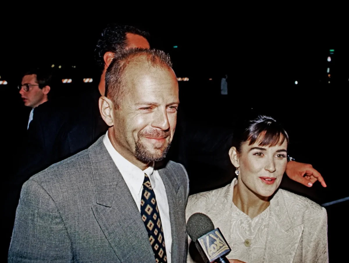 Demi Moore a Bruce Willis