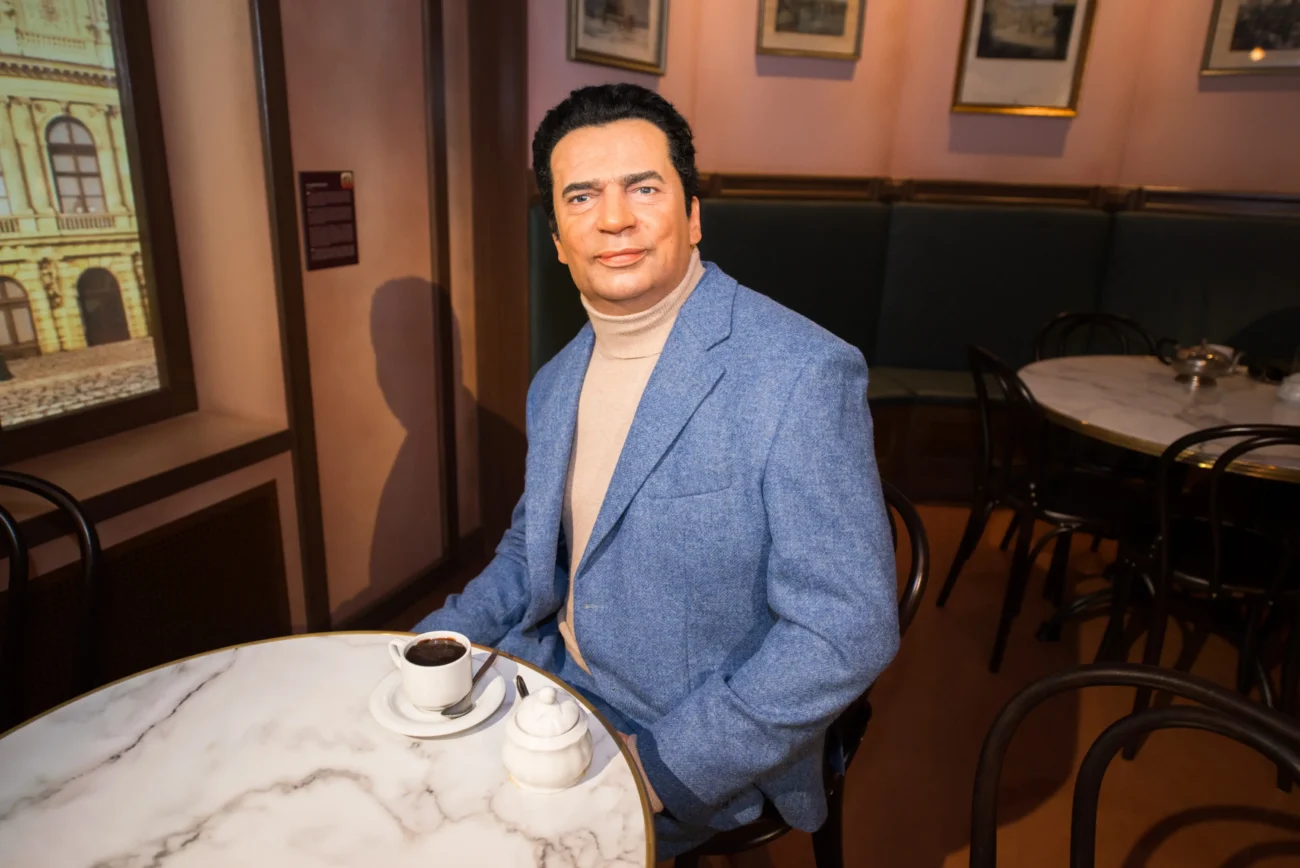 Figurína Vladimíra Menšíka.