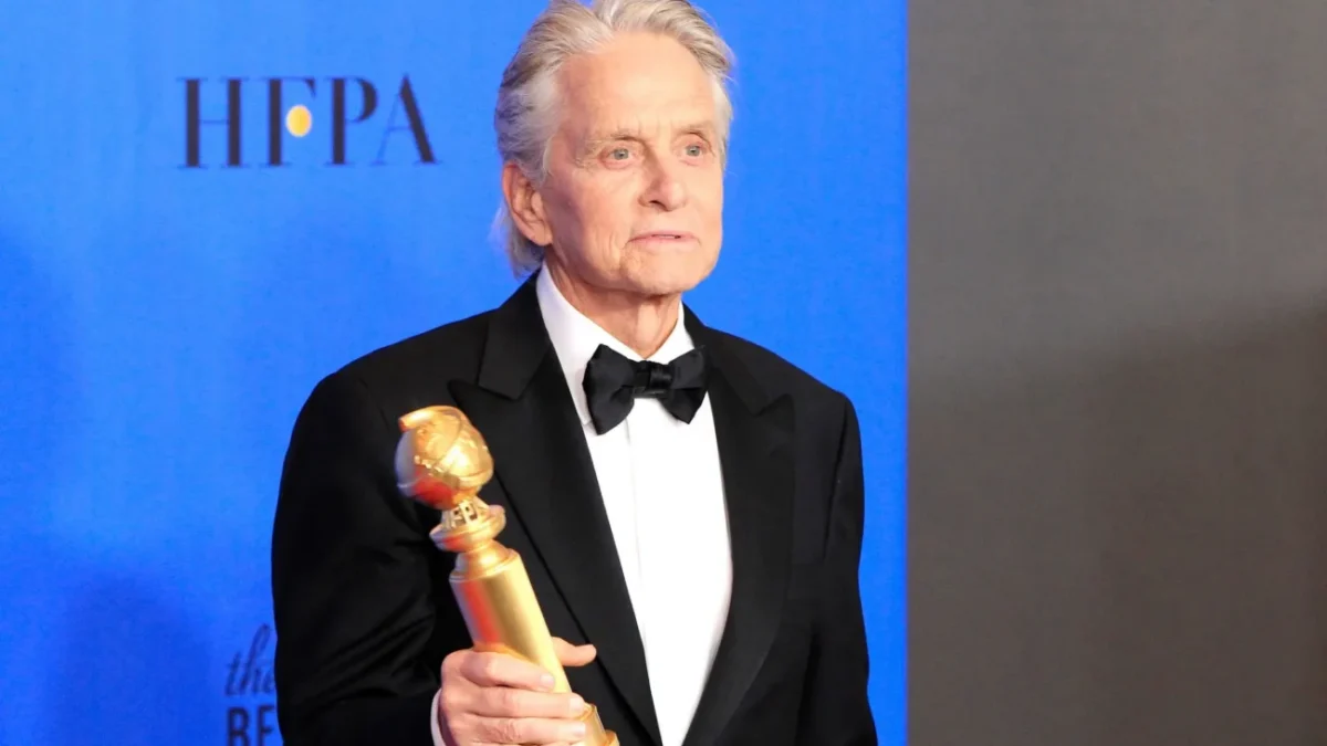 Herec Michael Douglas.