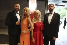 Karlovy Vary 2.7.2024 (58.MFF Karlovy Vary): Veronika Žilková, dcera Kordula Stropnická, synové Vincent a Cyril Navrátil