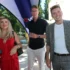 Lidé na akci televize Nova.