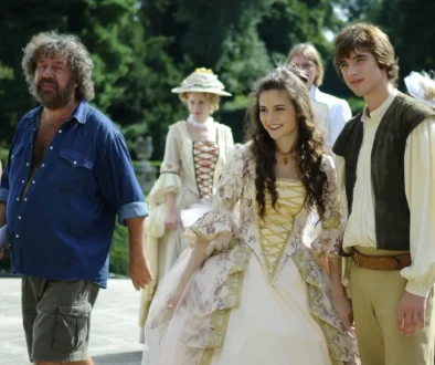 Eva Josefíková hrající princeznu v pohádce.