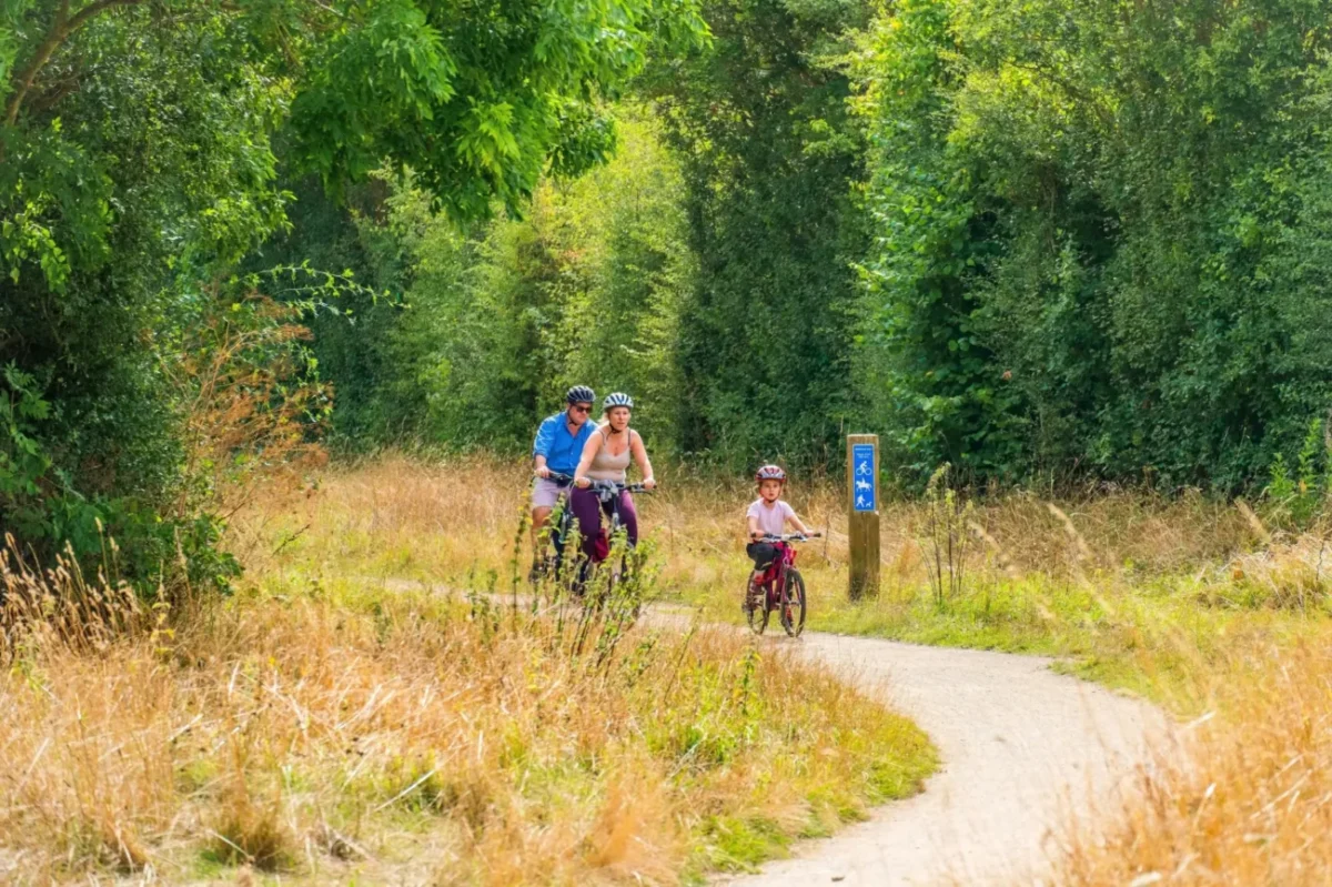 Výlet na kolech srpnovou přírodou