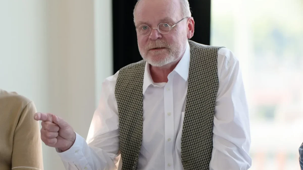 Igor Bareš hrající v seriálu.