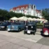 Baltské moře a hotel naproti