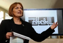 Doubravka Svobodová při práci.