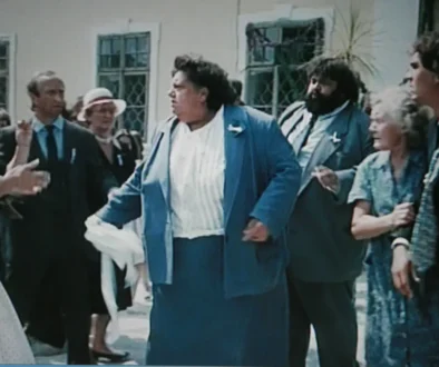 Helena Růžičková hrající ve filmu.