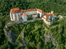 Pohled na zámek Vranov nad Dyjí