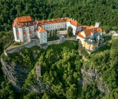 Pohled na zámek Vranov nad Dyjí
