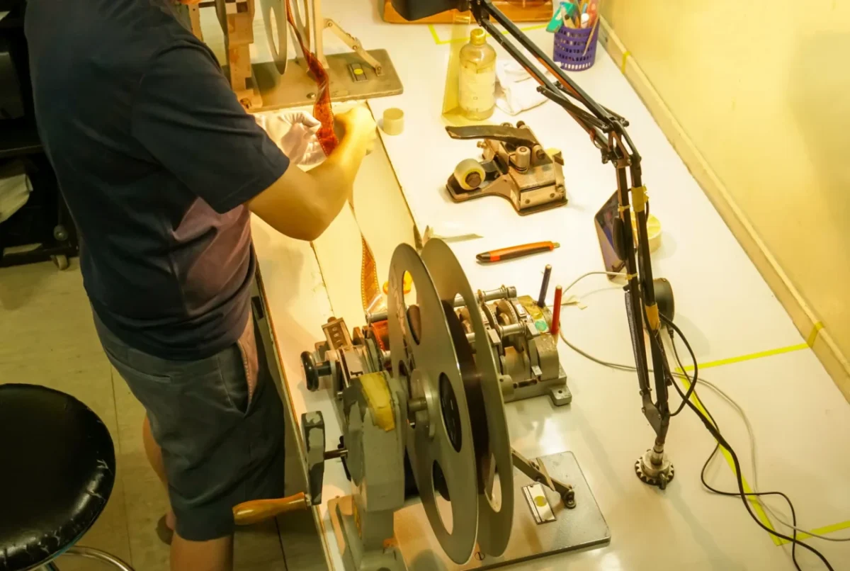 Příslušenství k nahrávání filmu.