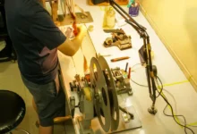 Příslušenství k nahrávání filmu.