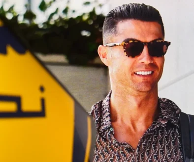 Usmívající se Ronaldo
