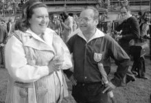 Helena Růžičková na černobílé fotografii.