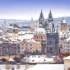 zasněžená Praha