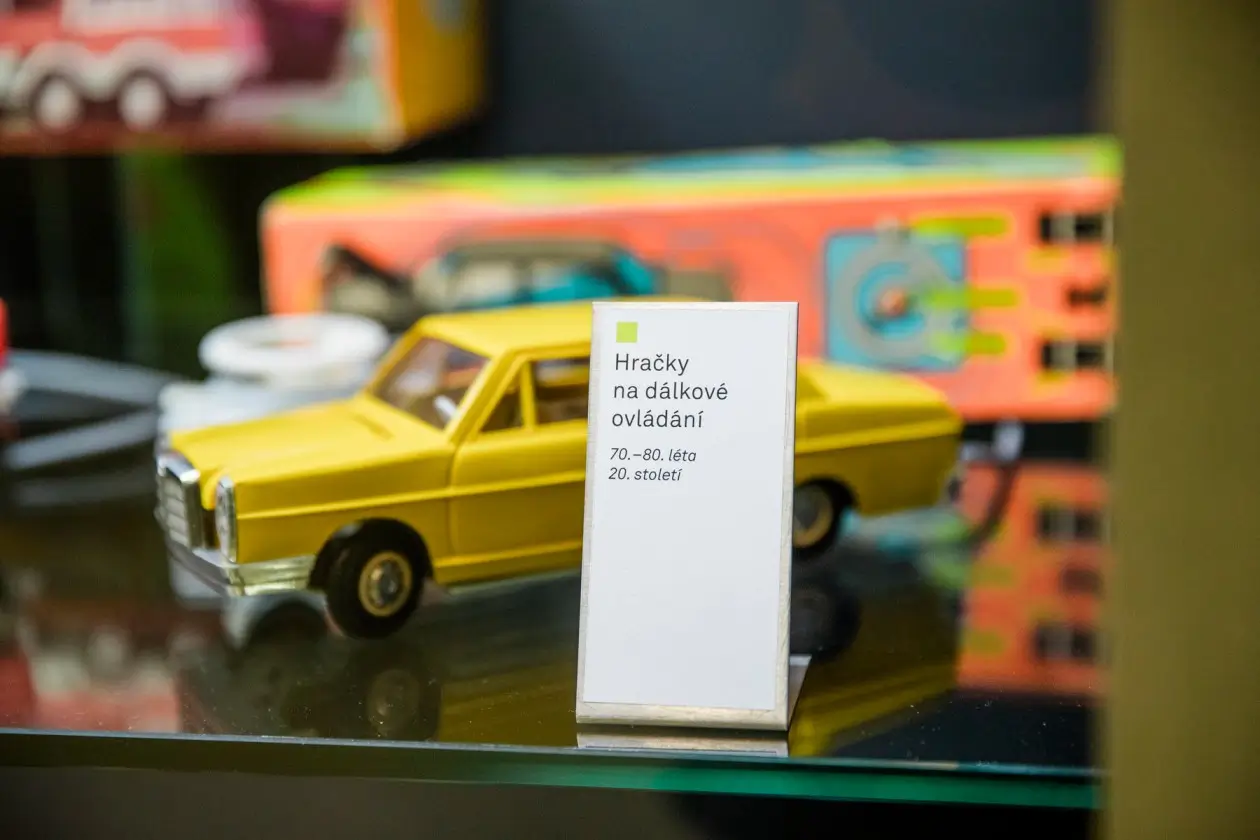 Muzeum s retro hračkou.