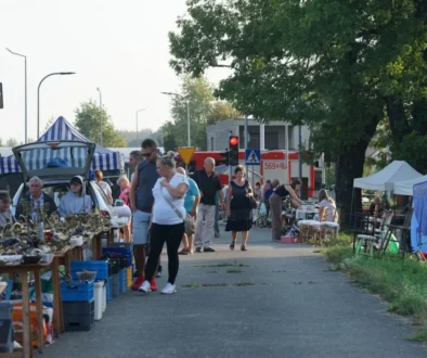 tržiště na ulici