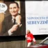 billboard s Václavem Lohniským propagující sebevzdělávání