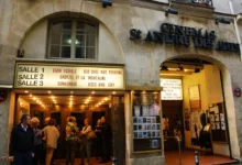 Staré francouzské kino.