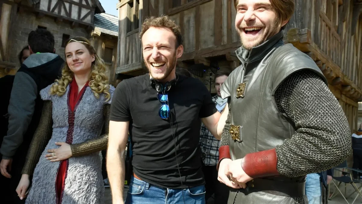 Marek Lambora společně s dalšími herci z pohádky Princezna zakletá v čase.