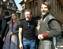 Marek Lambora společně s dalšími herci z pohádky Princezna zakletá v čase.