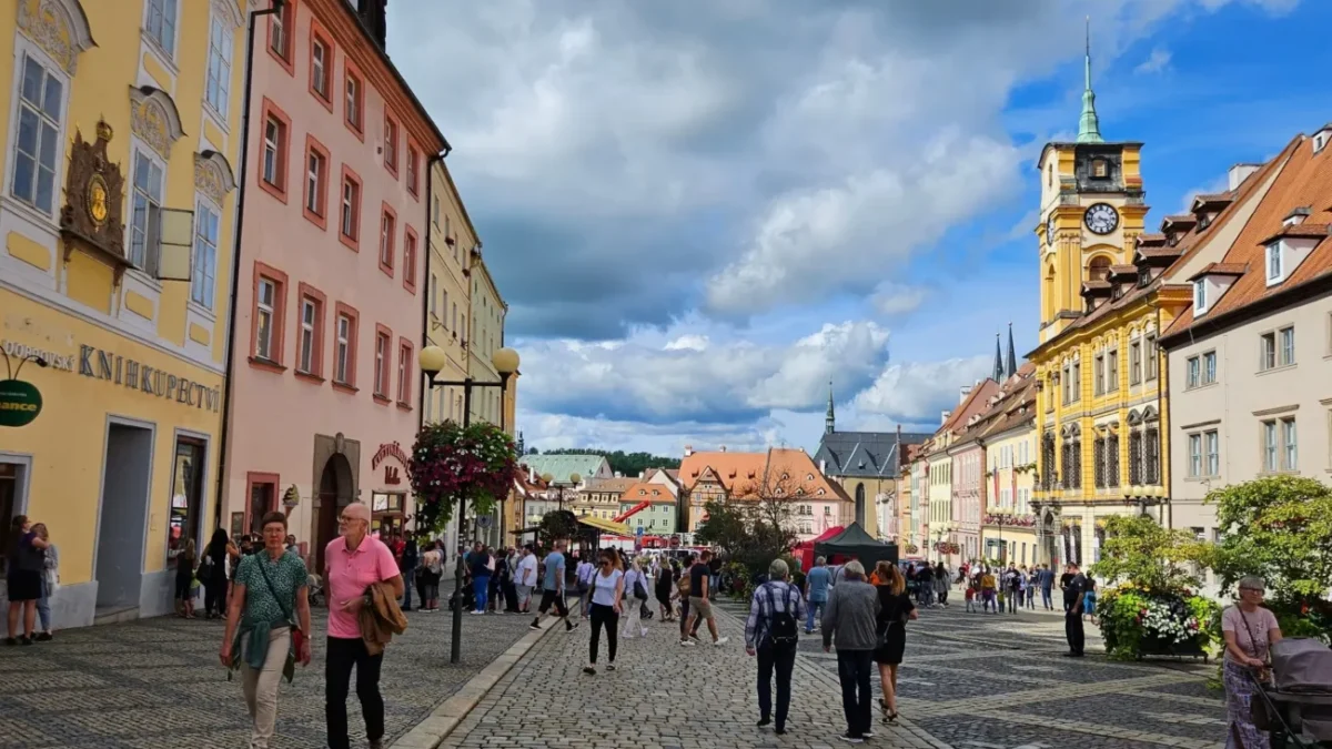 historická ulice v ČR