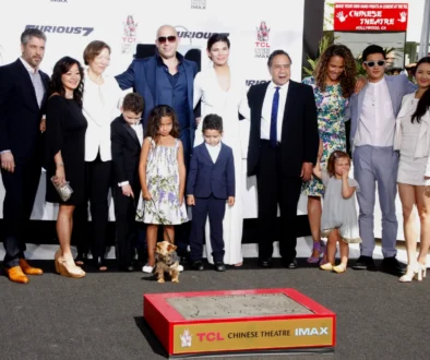 Vin Diesel a další herci na premiéře filmu