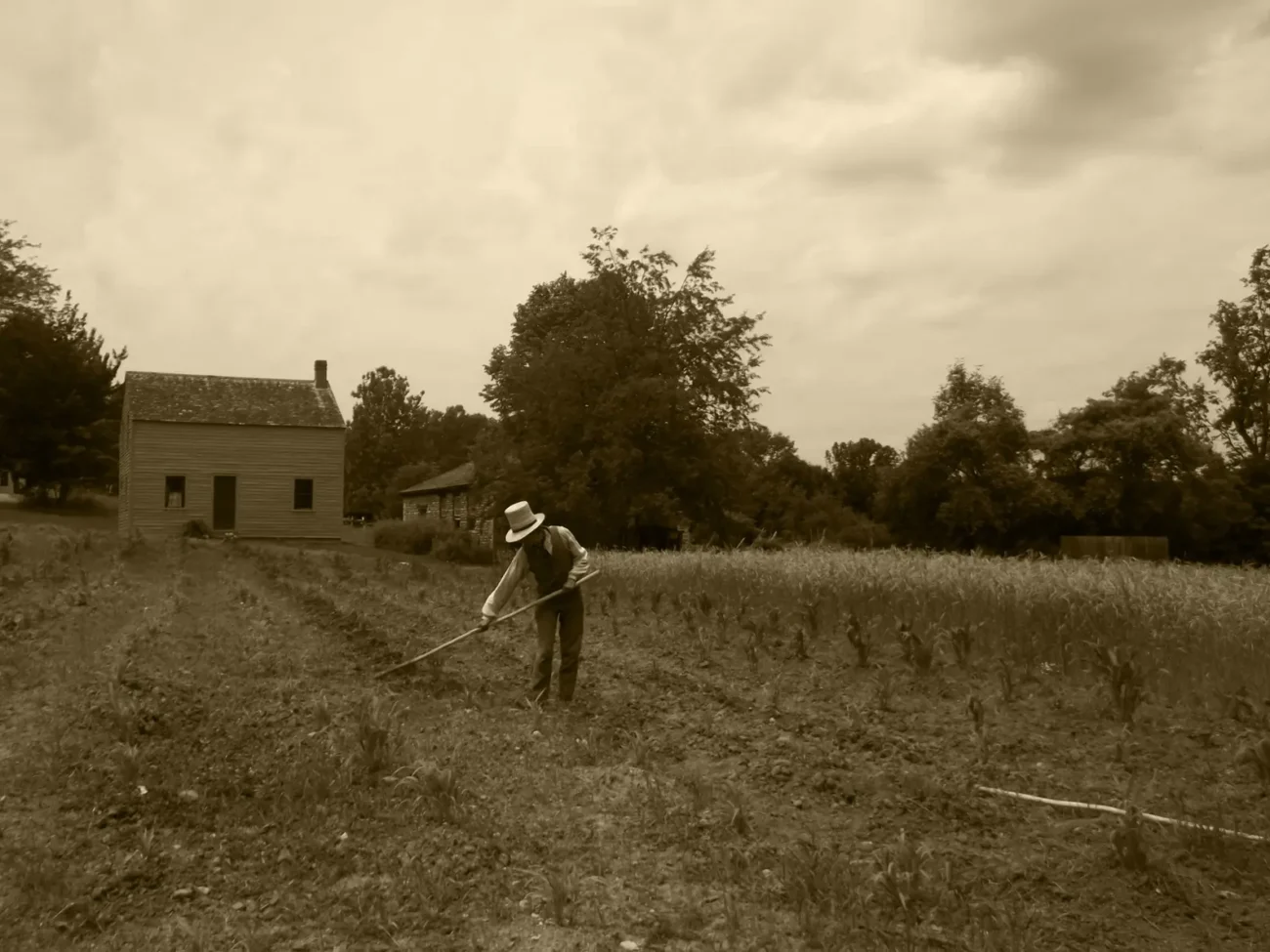 Postava farmáře Benjamina Martina není vymyšlená Shutterstock | TVGURU.cz farmář