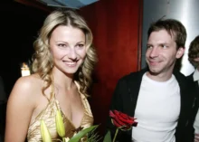 Ondrej Kovaľ s Jitkou Kocurovou po premiéře filmu