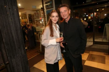 Scénárista Pokorný s dcerou.