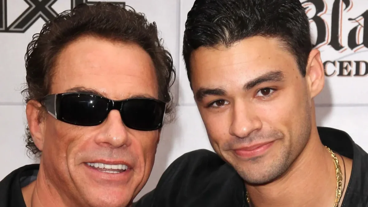 Jean-Claude Van Damme se synem Christopherem