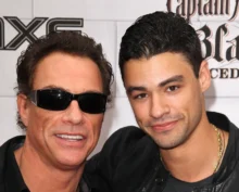 Jean-Claude Van Damme se synem Christopherem