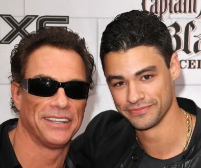 Jean-Claude Van Damme se synem Christopherem