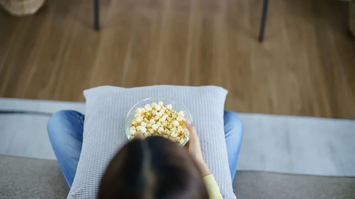 sledování filmu