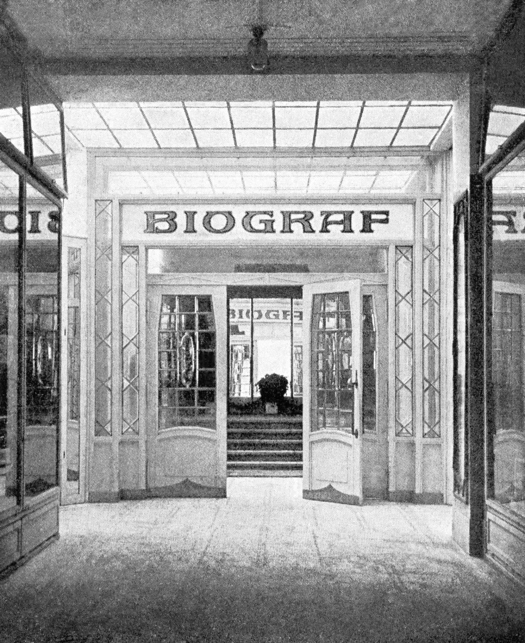 Československá fotografie biografu.