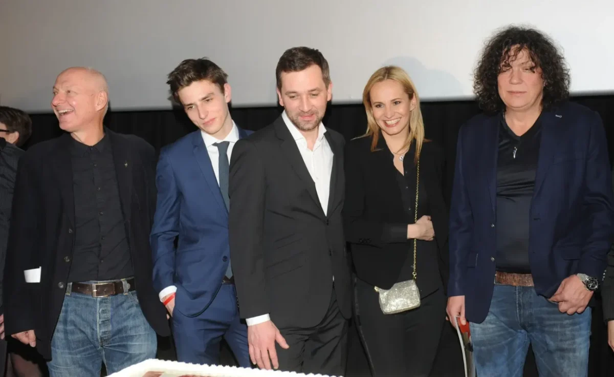 richard genzer, michal viewegh a dcera, petr nikolajev, ondrej sokol Premiera filmu Vybijena