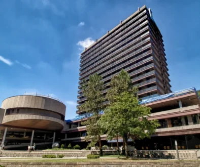 budova Hotelu Thermal v Karlových Varech