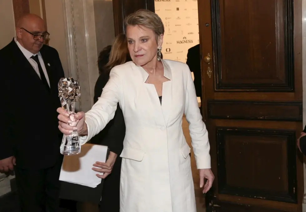 Simona Peková na Českých lvech. 