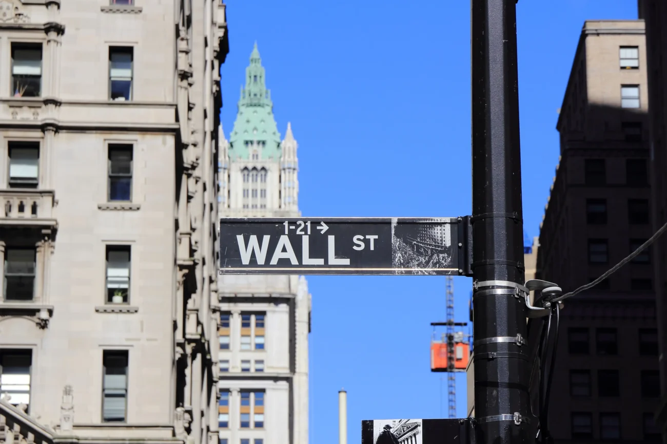 Označení cedule Wall ST.