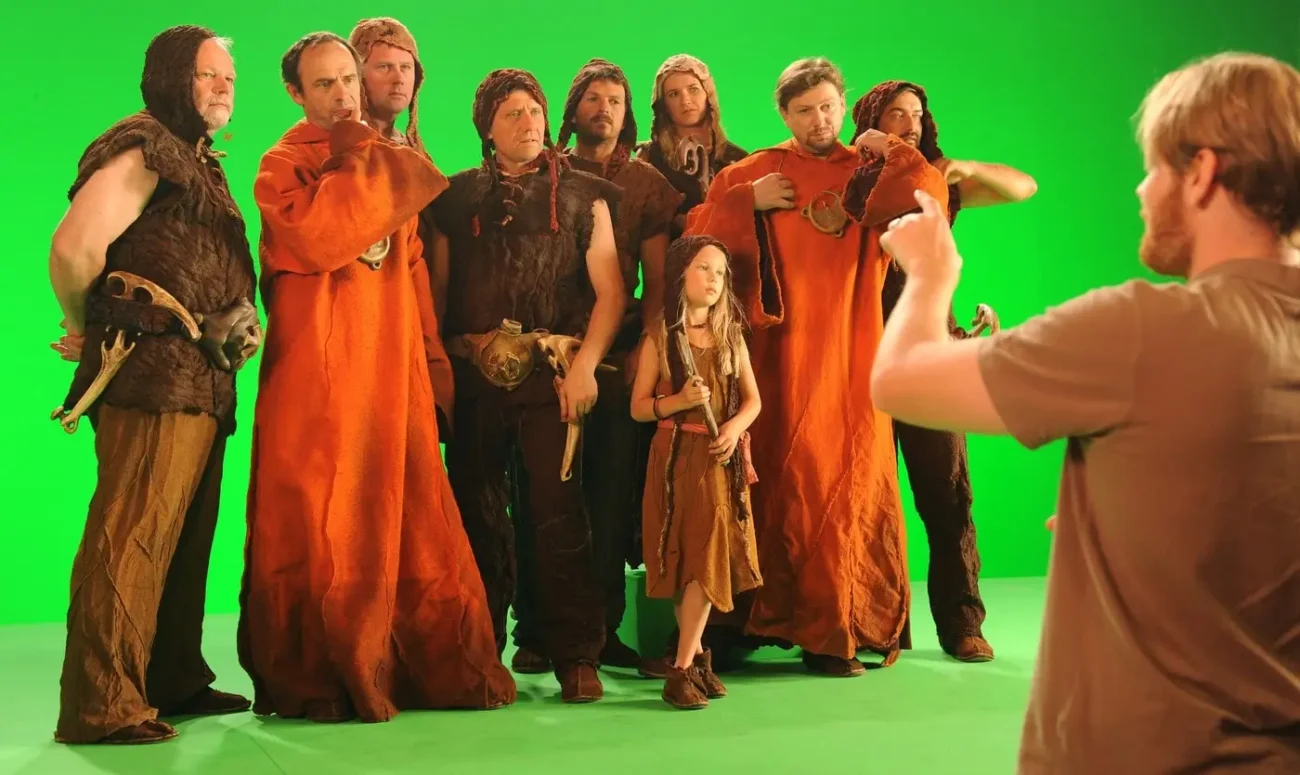 profimedia-0670537000-min | TVGURU.cz lidé v kostýmech před zeleným plátnem