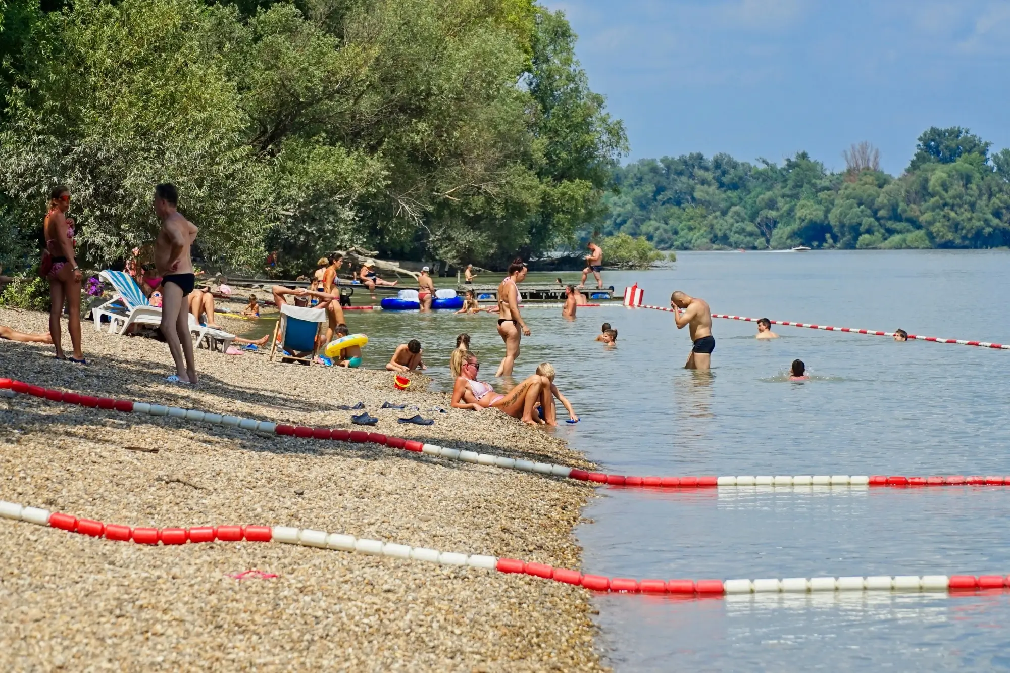 20 září 2025 jsme se ještě koupali ve Vltavě na Slapech