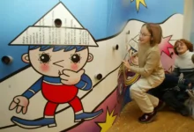 Večerníček na stěně