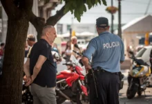Policista v Chorvatsku