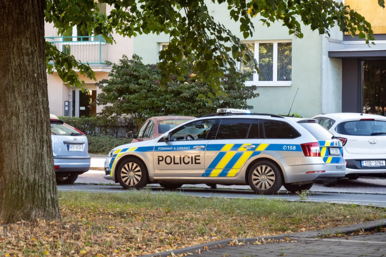 policejní auto