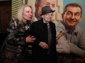 Herci na premiéře filmu Moře na dvoře