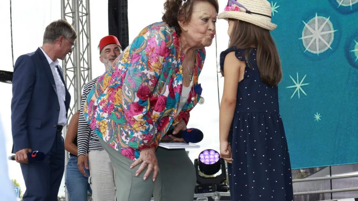 Jiřina Bohdalová na oslavách Večerníčkova výročí v srpnu 2025