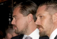 Leonardo DiCaprio na premiéře filmu vyfoceno zblízka