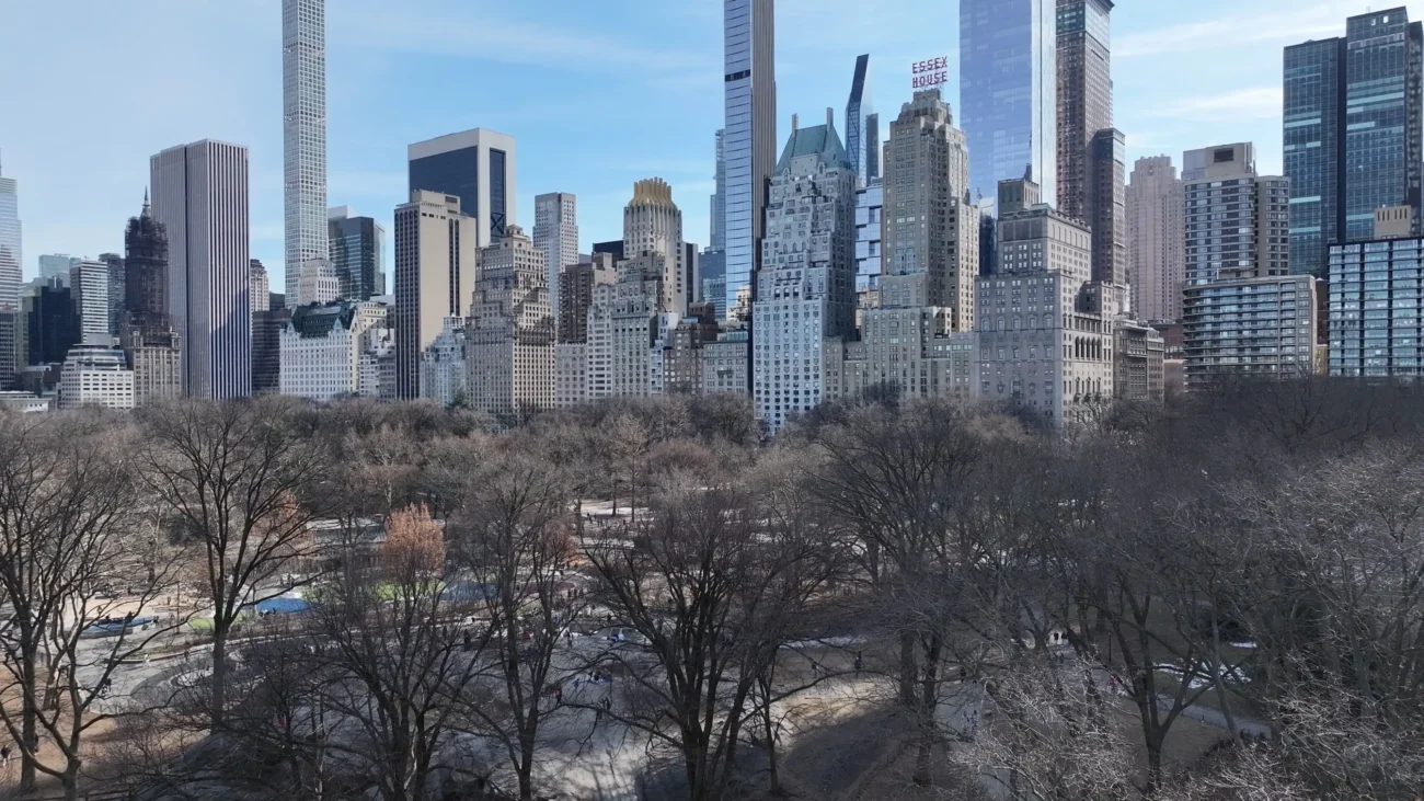Pohled na Central Park