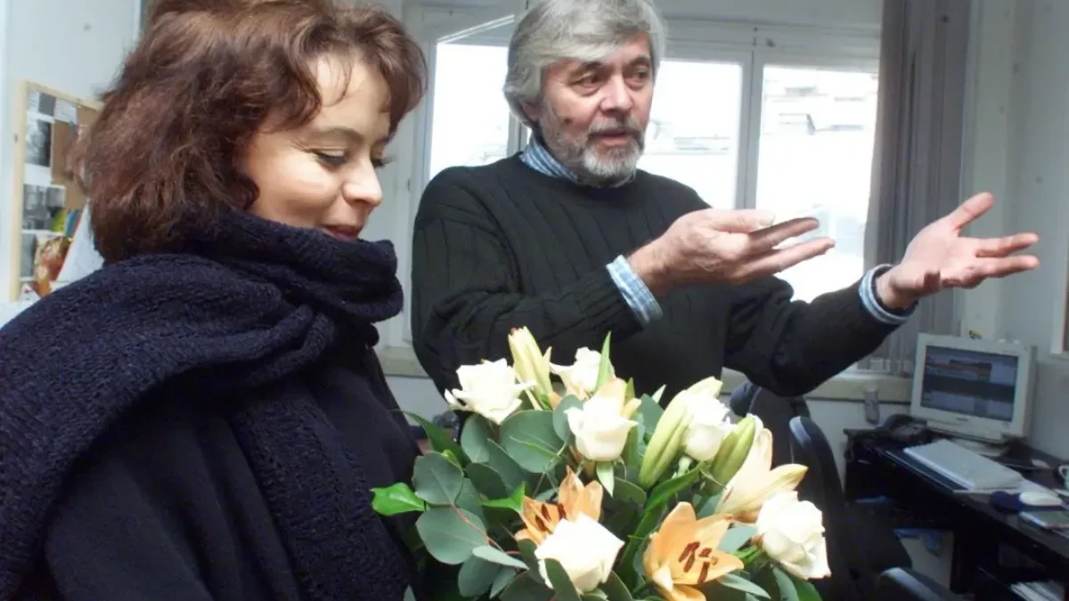 Abrhám a Šafránková.