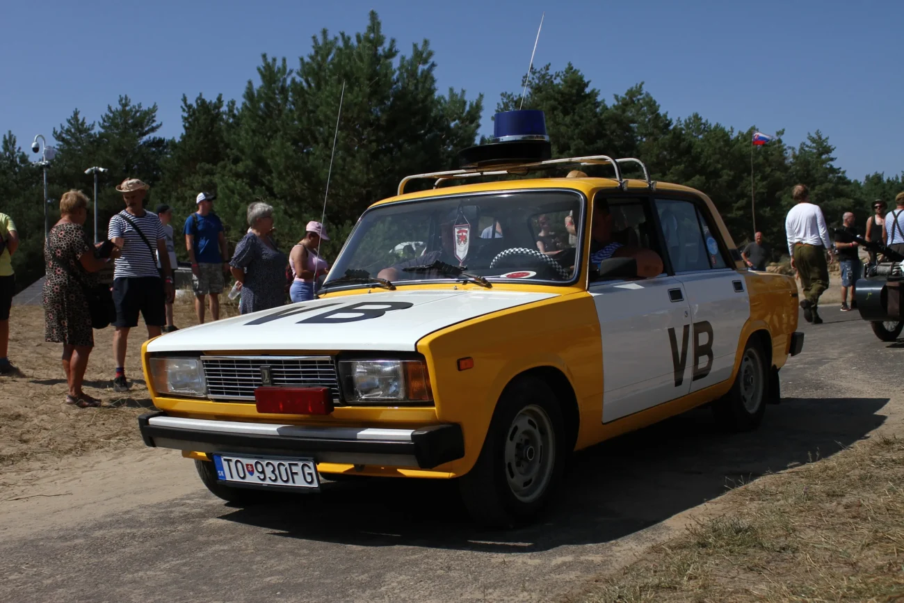 Auto veřejné bezpečnosti.